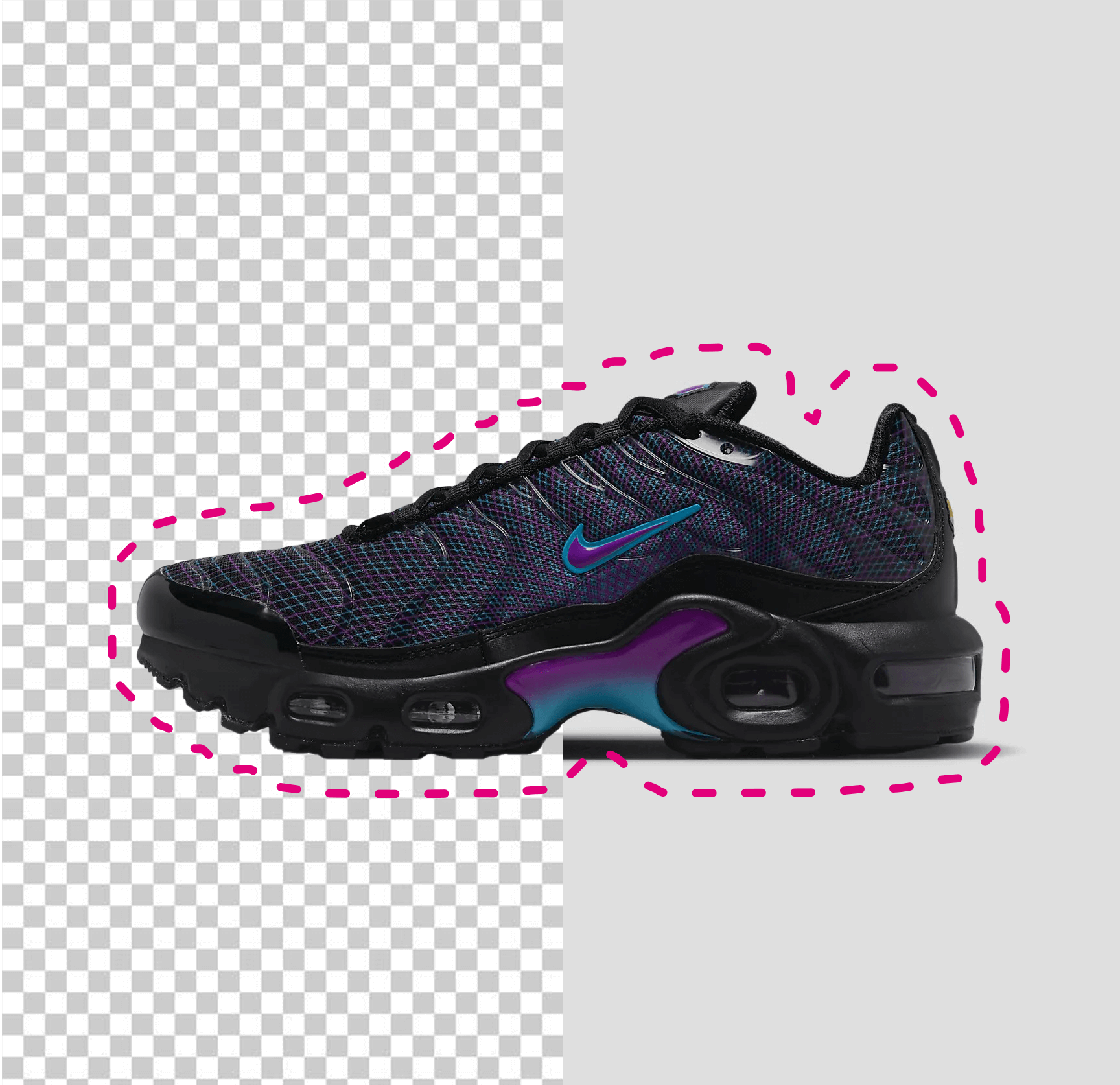AI-Powered Background Removal. It’s as easy as it gets. And it gets as eye-catching as you like!